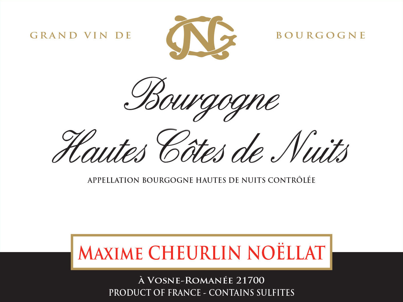 Bourgogne Hautes Côtes de Nuits Rouge : Becky Wasserman & Co.